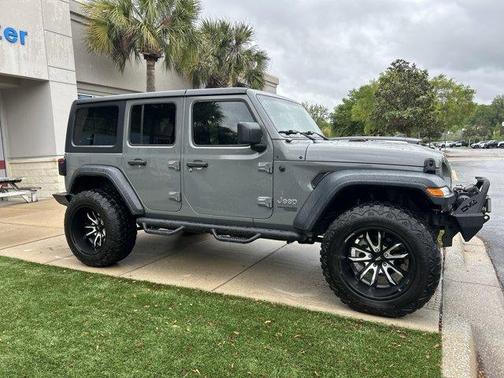 Sting Gray Clearcoat 2018 Jeep Wrangler Unlimited Sport