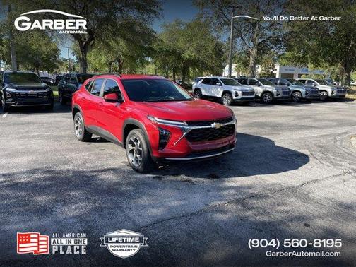 Red 2026 Chevrolet Trax LT