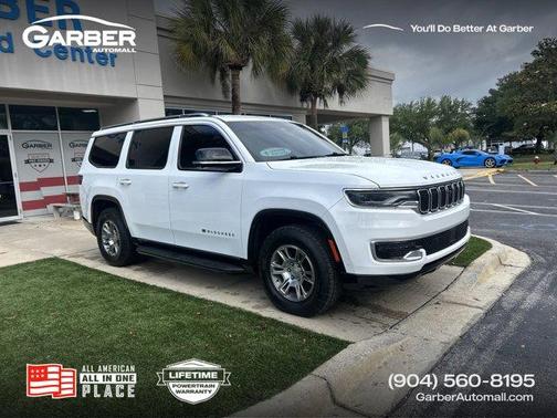 Bright White Clearcoat 2023 Jeep Wagoneer Base