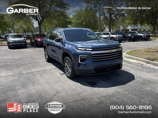 Lakeshore Blue Metallic 2026 Chevrolet Traverse LT