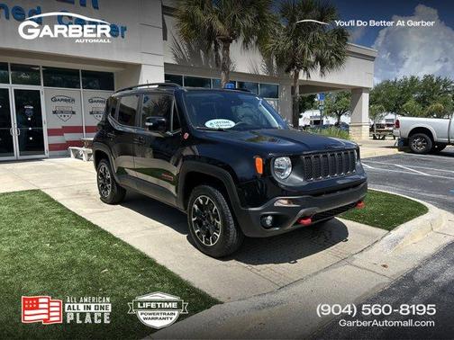 Black Clearcoat 2023 Jeep Renegade Trailhawk