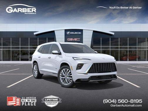 White Tri-Coat 2026 Buick Enclave Avenir