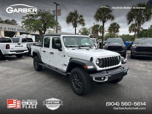 Bright White Clearcoat 2026 Jeep Gladiator Sport