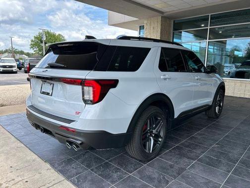 Space White Metallic 2026 Ford Explorer ST
