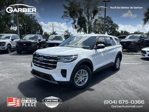 Space White Metallic 2026 Ford Explorer ST