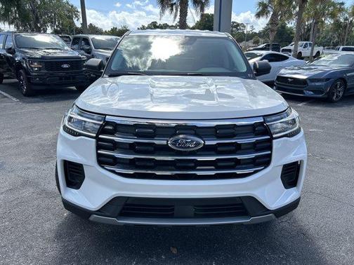 Space White Metallic 2026 Ford Explorer ST