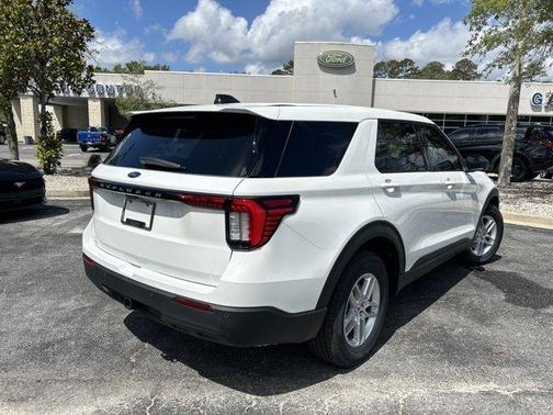 Space White Metallic 2026 Ford Explorer ST