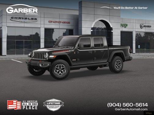 Black Clearcoat 2026 Jeep Gladiator Rubicon