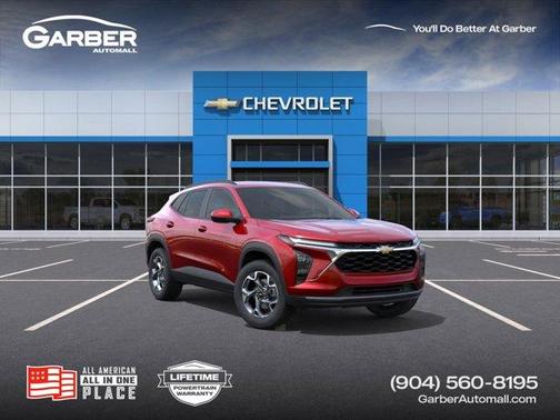 Red 2026 Chevrolet Trax LT
