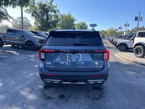 Vapor Blue Metallic 2026 Ford Explorer Active
