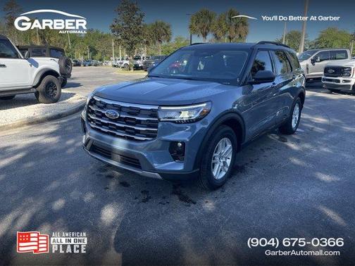 Vapor Blue Metallic 2026 Ford Explorer Active