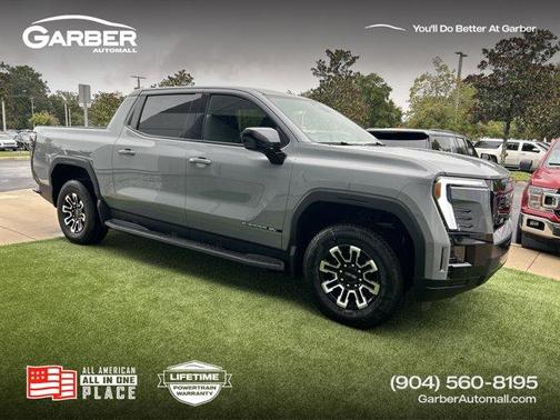 Gray 2026 GMC Sierra EV Elevation