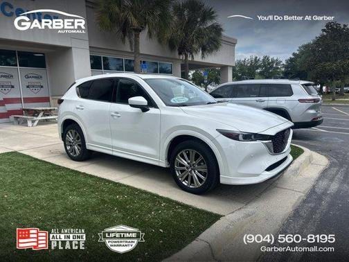 Rhodium White Metallic 2023 Mazda CX-5 Signature