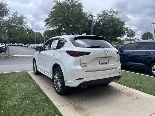 Rhodium White Metallic 2023 Mazda CX-5 Signature