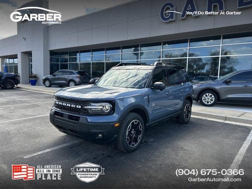Azure Gray Metallic 2025 Ford Bronco Sport Outer Banks