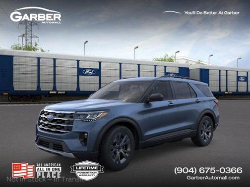 Vapor Blue Metallic 2026 Ford Explorer Active