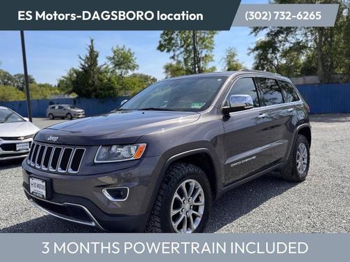 Granite Crystal Metallic Clear Coat 2014 Jeep Grand Cherokee Limited