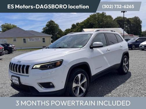 Bright White Clearcoat 2021 Jeep Cherokee Limited
