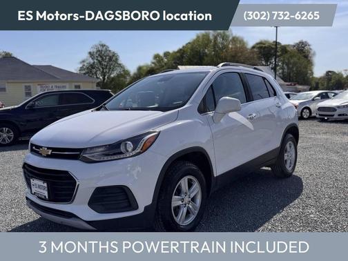 White 2017 Chevrolet Trax LT