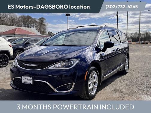 Blue 2017 Chrysler Pacifica Touring-L