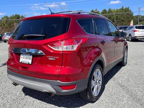 Ruby Red Metallic Tinted Clearcoat 2016 Ford Escape Titanium