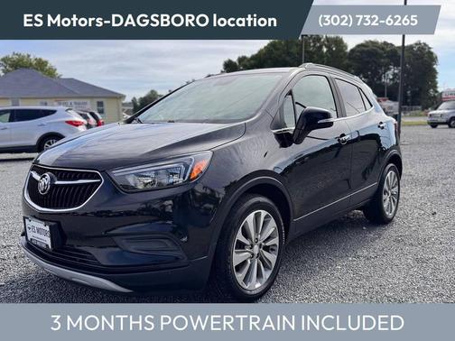 Ebony Twilight Metallic 2017 Buick Encore Preferred