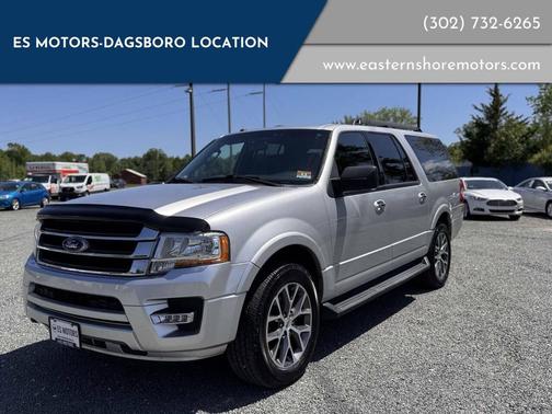 Silver 2017 Ford Expedition EL XLT
