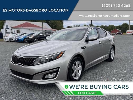 Silver 2015 Kia Optima LX