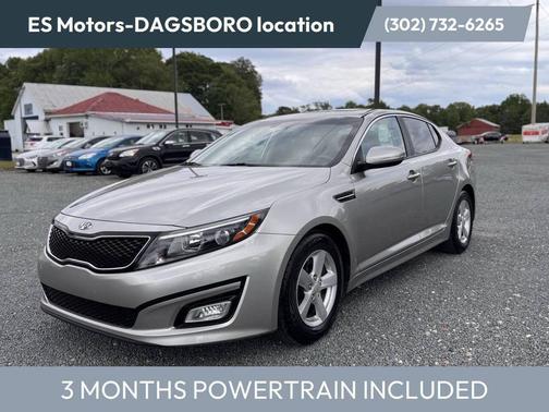 Silver 2015 Kia Optima LX