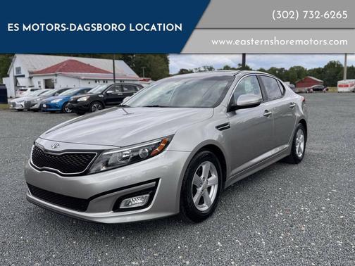 Silver 2015 Kia Optima LX
