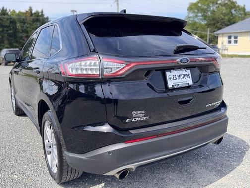 Shadow Black 2018 Ford Edge Titanium