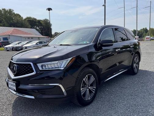 Crystal Black Pearl 2018 Acura MDX 3.5L