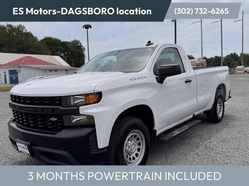 Summit White 2021 Chevrolet Silverado 1500 WT