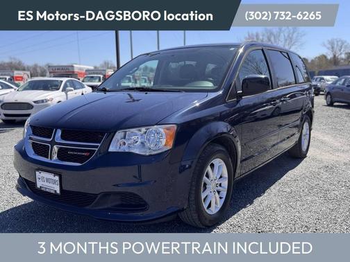 Blue 2014 Dodge Grand Caravan SXT