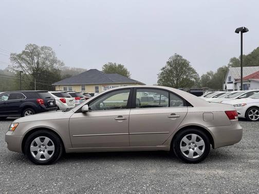 Beige 2007 Hyundai SONATA GLS