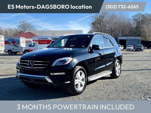 Black 2013 Mercedes-Benz M-Class 4MATIC