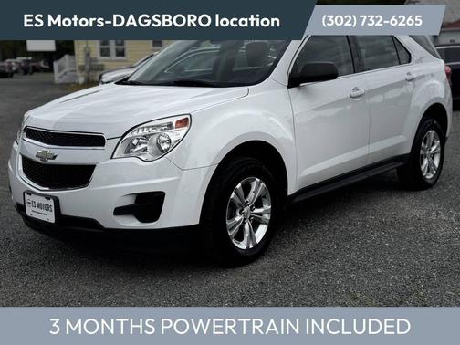 Summit White 2012 Chevrolet Equinox LS