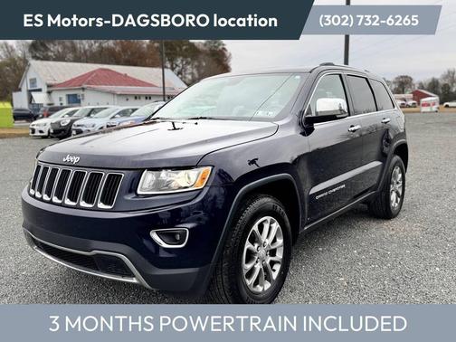 Blue 2016 Jeep Grand Cherokee Limited