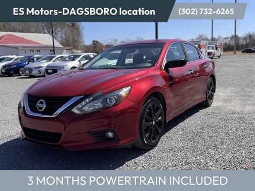 Red 2017 Nissan Altima 2.5 SR