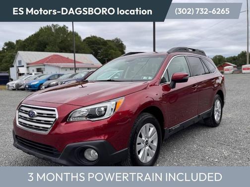 Burgundy 2015 Subaru Outback 2.5i Premium