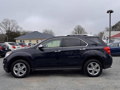 Blue 2015 Chevrolet Equinox LTZ