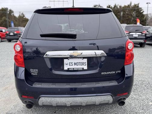 Blue 2015 Chevrolet Equinox LTZ