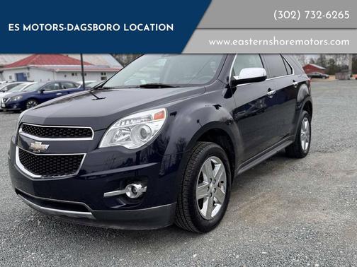 Blue 2015 Chevrolet Equinox LTZ