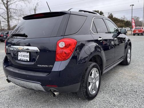 Blue 2015 Chevrolet Equinox LTZ