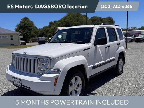 Bright White Clear Coat 2012 Jeep Liberty Sport