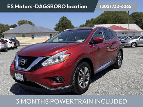 Burgundy 2016 Nissan Murano SL
