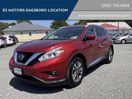 Burgundy 2016 Nissan Murano SL