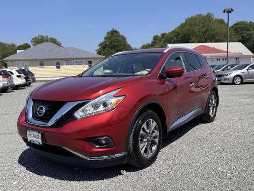 Burgundy 2016 Nissan Murano SL