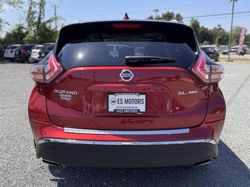 Burgundy 2016 Nissan Murano SL