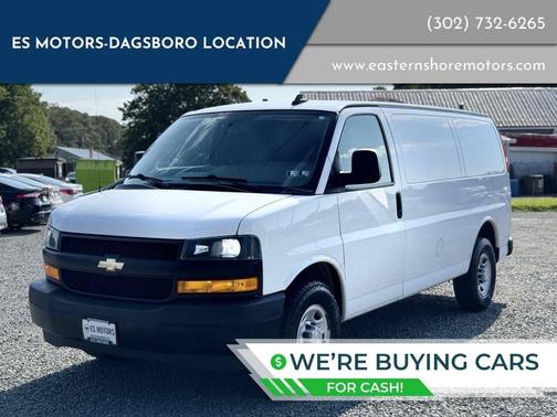 White 2019 Chevrolet Express 2500 Work Van